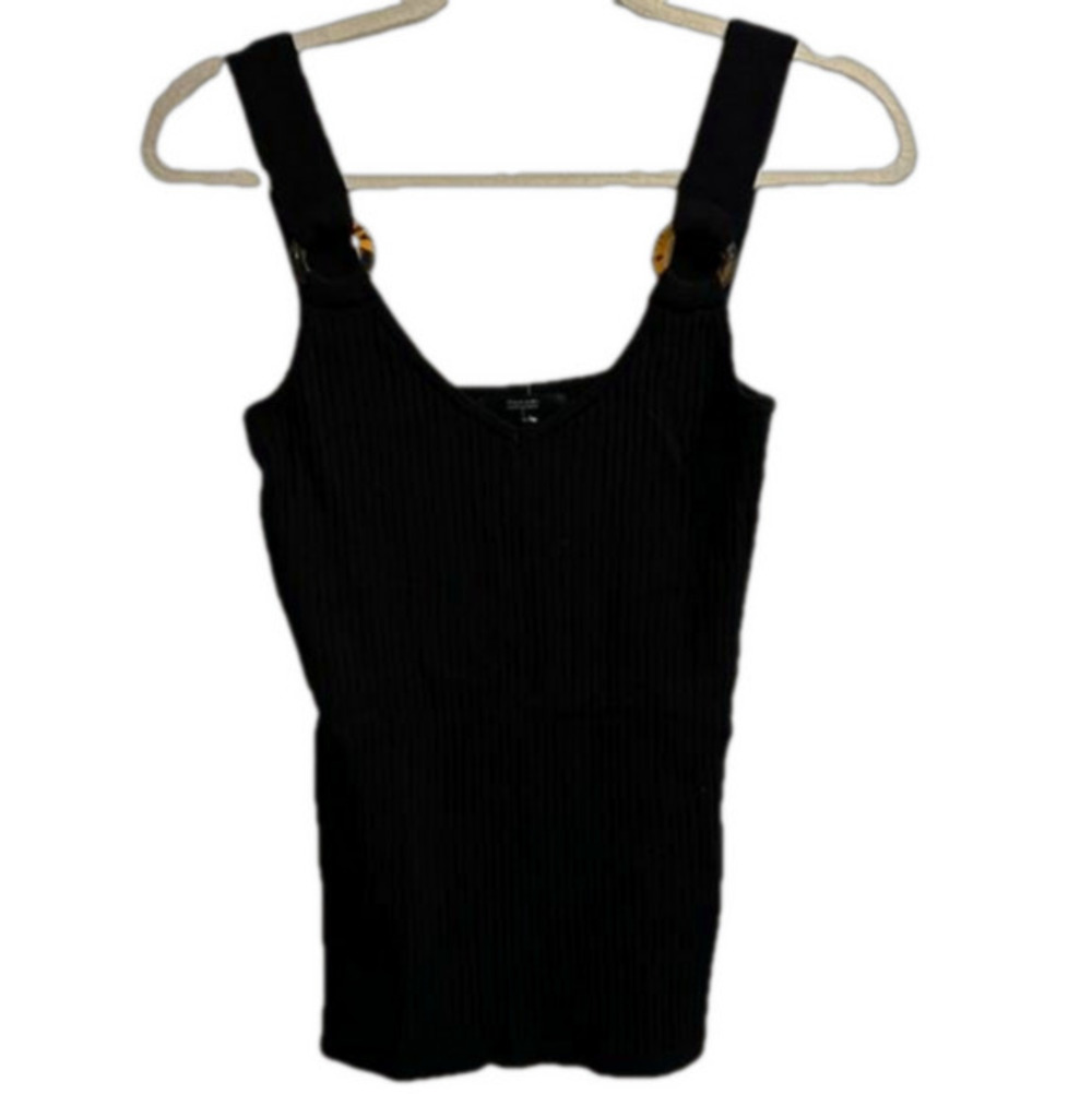 Tahari ribbed tank